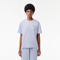 Женская футболка Lacoste свободного кроя из мягкого хлопка