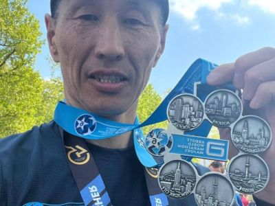 Якутянин Петр Захаров пробежал шесть главных марафонов мира