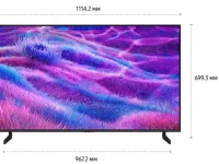 Телевизор Samsung QE50QN80FAUXRU, 50", QLED 4K UHD, 120 Гц, Smart TV