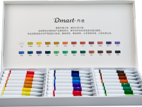 Набор акварели Dmast 24 тубы по 12 мл в картонной упаковке