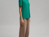 Футболка свободного кроя из джерси