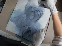 Набор бумаги синтетической (для алкогольных чернил), nuance., 50 х 70 см, 5 листов