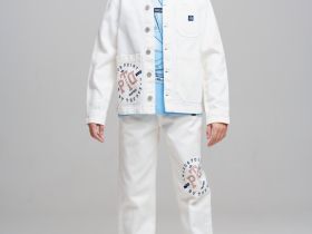 Куртка текстильная джинсовая для мальчиков