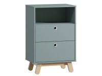 Комод Анджи 60x91 Серо-зеленый