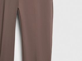 Зауженные прямые брюки, Коричневый