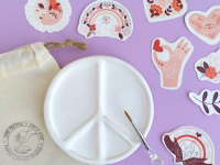 Палитра художественная керамическая "ПАЦИФИК"