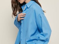 Базовая рубашка из льна и вискозы