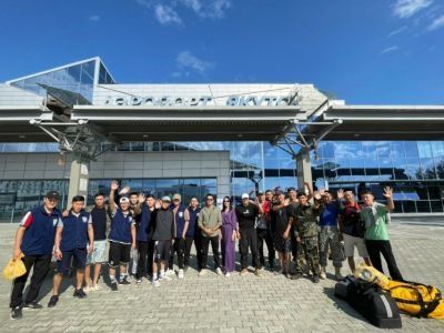 20 бойцов студотрядов поехали на восстановительные работы в Верхоянский район Якутии