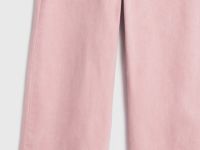 Широкие джинсы для девочек, Розовый