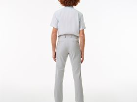 Мужские брюки Lacoste приталенного кроя