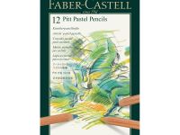 Набор карандашей пастельных Faber-castell "Pitt" 12 цв в металле