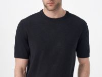 Джемпер с коротким рукавом, Синий