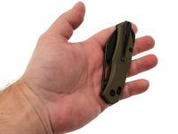 Складной нож SRM Cub 261M-GP, сталь 154CM, рукоять G10, зеленый