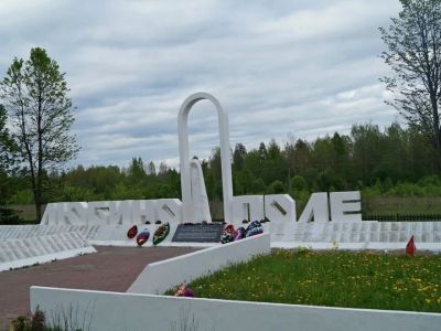 Воинское кладбище, где похоронены воины Советской Армии, погибшие в период Великой Отечественной войны 1941-1945 гг. в боях с немецко-фашистскими захватчиками