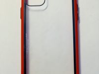 Чехол-накладка FaisON Modish Series для Apple iPhone 11 Pro Max пластик/силиконовые края (красный)