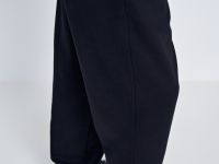 Спортивные брюки широкого кроя на высокой посадке