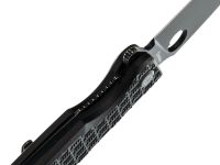 Складной нож Daggerr Piranha all black DL, сталь 8Cr14MoV, рукоять FRN