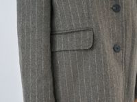 Однобортный жакет, Коричневый