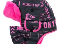 Шапка текстильная для девочек