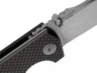 Складной нож Spartan Blades Astor, сталь CTS-XHP, рукоять G10/карбон, черный