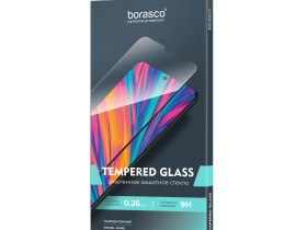 Защитное стекло BoraSCO Full Cover Full Glue для Xiaomi Redmi A3/A3X/Poco C61 Black