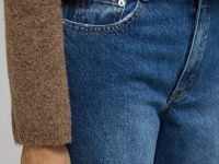 Джинсы wide leg fit женские