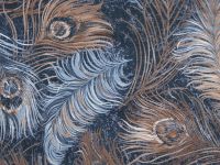 Постельное белье Pavone, синее