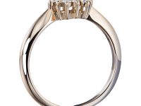 Классическое кольцо из красного золота с бриллиантами э0201кц04180500