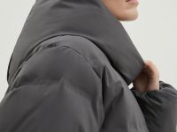 Пальто утепленное с утиным пухом