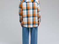 Рубашка из хлопковой фланели в клетку