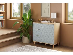 Тумба Теджонс 93x85 Ромб Мятный