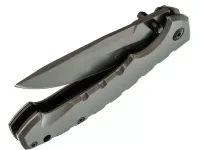 Складной полуавтоматический нож DA78, сталь 65Х13, рукоять сталь