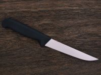 Кухонный нож с узким лезвием Victorinox, сталь X55CrMo14, рукоять термоэластопласт, черный