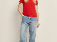 Футболка slim fit из хлопкового джерси