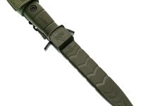 Тактический нож Kizlyar Supreme Vector Olive, сталь 420HC TW, рукоять кратон