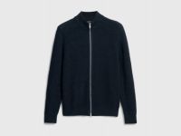 Кардиган на молнии, Синий