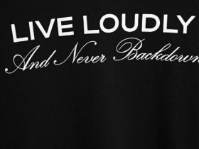 Лонгслив с принтом для девочек, Черный