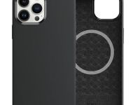 Чехол-накладка Wiwu Silky Skin Magsafe для Apple iPhone 13 силиконовый (черный)