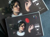 Скетчбук для пастели с калькой Малевичъ "GrafArt" А3 20 л 270 г, ассорти