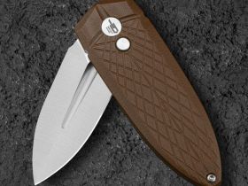 Складной нож Bestech Knives Ququ, сталь 14C28N, рукоять G10, коричневый