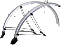 Комплект крыльев ACME Polisport 28" (серебристый 48 мм)