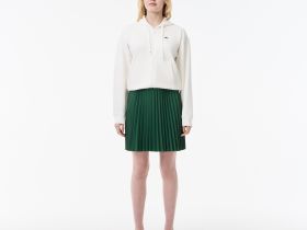 Короткая плиссированная юбка Lacoste