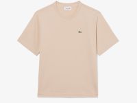 Женская футболка Lacoste свободного кроя из мягкого хлопка