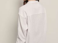 Базовая рубашка из льна и вискозы