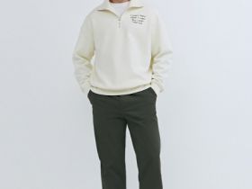 Базовые брюки из твила, Зеленый