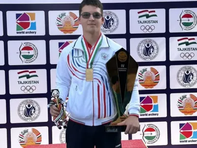 Якутский лучник помог сборной России завоевать золото на Кубке президента Таджикистана