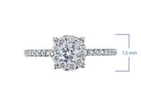 Кольцо из белого золота э4012кц11173700_white