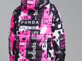 Куртка текстильная с полиуретановым покрытием для девочек