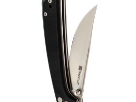 Складной нож Sencut Skelfin, сталь 9Cr18MoV, рукоять G10, черный