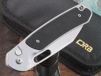 Складной нож CJRB  Pyrite, сталь AR-RPM9, рукоять сталь/G10